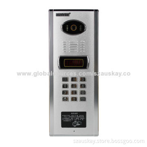 Video Door Phone, 7-inch TFT Screen, Buttons and Touch the Keys for Your Options